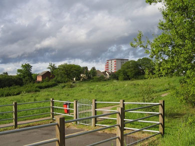 View towards Walkers Heath from Longdales Road.Geograph OS reference SP0577 © Copyright David Stowell and licensed for reuse under a Creative Commons Licence Attribution-Share Alike 2.0 Generic.