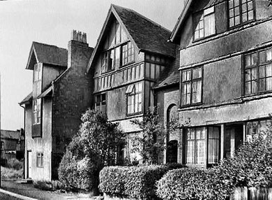 The Coventry Road near Birmingham City Football Club 1970s. These were locally nicknamed 'the Gothic houses'. Reproduced with the kind permission of Keith Berry from his on-line collection of photographs - see Acknowledgements to link to his site.