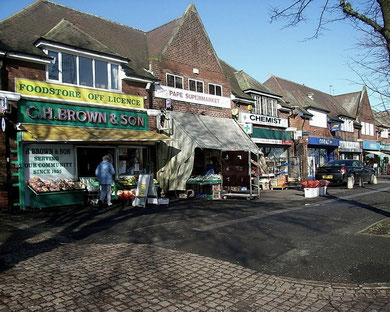 Glebe Farm shopping centre