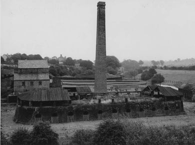 Smart's brickworks. Image reproduced with kind permission from King Edward VI Five Ways School Local History Digital Archive. See Acknowledgements for a link to the school website.