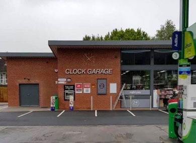 A new garage opened in 2019 and after a vigorous social media by local people was once again named The Clock Garage and a clock installed.