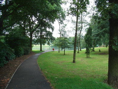 Swanshurst Park, viewed from Swanshurst Lane
