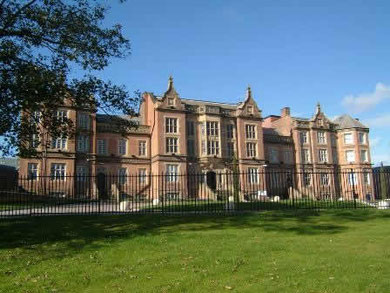 All Saints Hospital. Image from the County Asylums website 'All Rights Reserved' and reproduced here with the kind permission of Peter Cracknell.