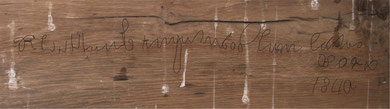 Balkeninschrift von 1840