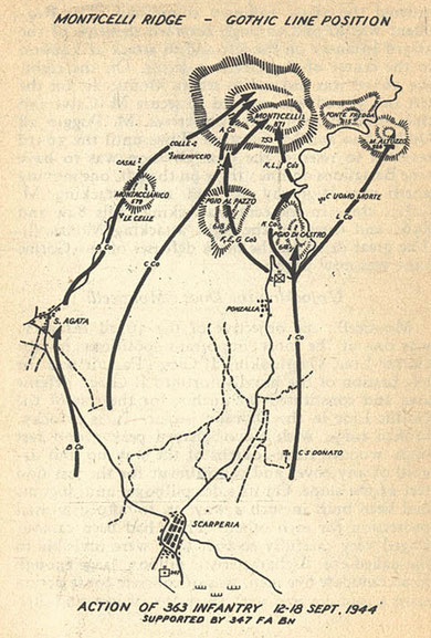 Monticelli situation map