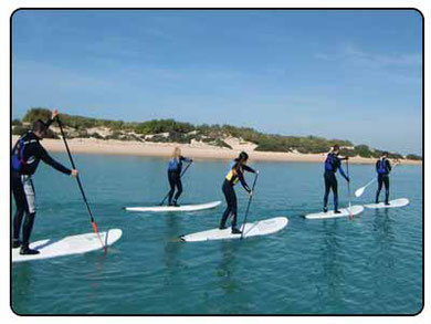 alquiler paddle surf Huelva