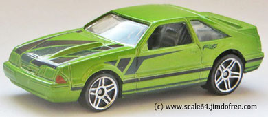 Modellauto Hot Wheels Ford Mustang '92