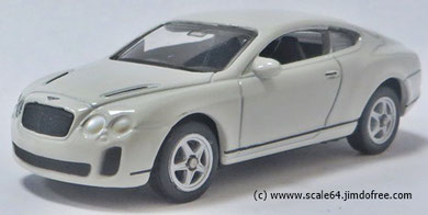 Modellauto Welly Bentley Continental Supersports