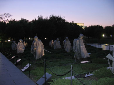 Мемориал ветеранам войны в Корее
