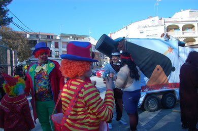 El mundo del circo tuvo su representación.
