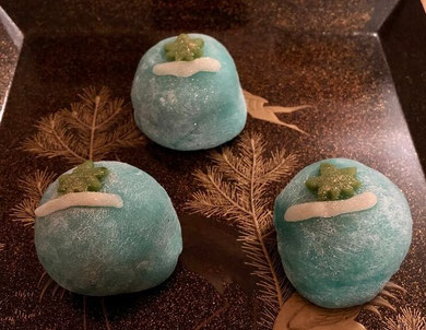 winterliche Mochi