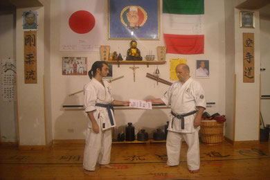 Angelo Neri     II kyu     Seigokan Goju Ryu karate-do     22 aprile 2011     Reggio Calabria