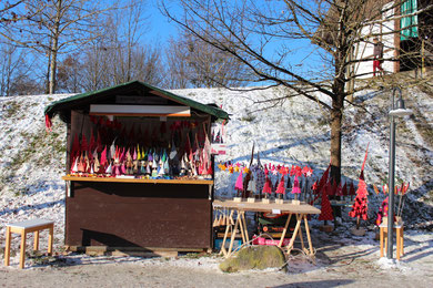 Herrmannsdorfer Weihnachtsmarkt 2012 mit viel Schnee...schee