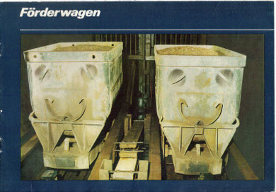 Katalog "VEB Förderwagen & Beschlagteile Mühlhausen" von 1988 (12 Seiten)