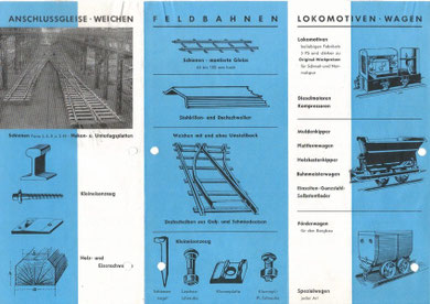 Werbeflyer: Klingemann & Krebs