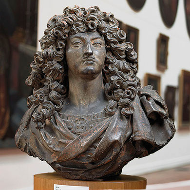 Buste de Louis XIV. Musée des Augustins à Toulouse
