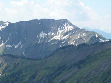 Der Hohe Freschen von der Mörzelspitze aus gesehen