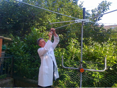 GPO - Attività di setting antenna cobwebb