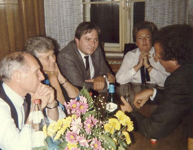 Im Konferenzzimmer um 1985