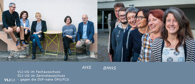 Bei den Ergebnissen sticht die Vorarlberger Lehrer*innen Initiative (VLI) aus der Masse heraus. Sowohl in AHS- als auch im BMHS-Fachausschuss haben die VLI-UG um Gerhard Pusnik (AHS) und Katharina Bachmann (BMHS) deutliche (60 % / 70%) absolute Mehrheiten