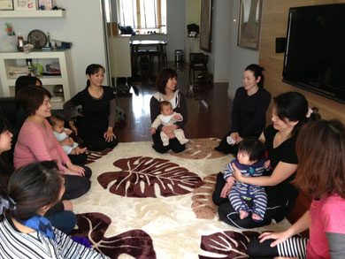 同じく女子力アップクラスから、座談会の風景です。