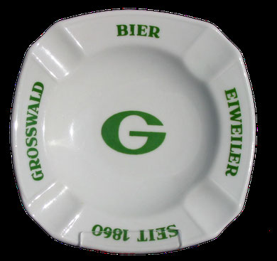 Grosswald Aschenbecher Brauerei Eiweiler