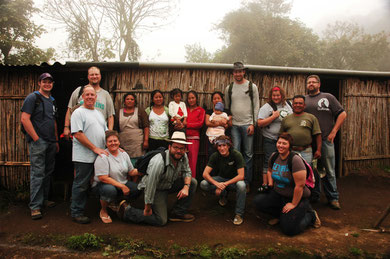 David & Liticia's Family with the Oden's, and friends from Church on the Way