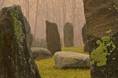 The Stone Circle at Distant Hill Gardens,