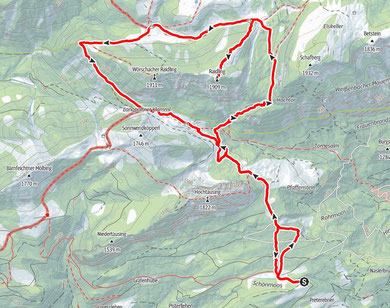 Liezener Reidling, Liezener Hütte, Hochmölbinghütte, Langpoltenalm, Liezen, Wandern, Steiermark, Wörschach