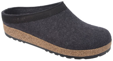 Haflinger German Slippers Grizzly Leather