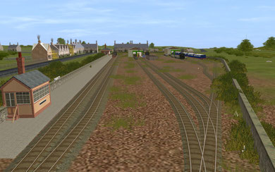 King Orry's Bridge Station and Yards