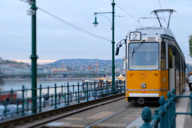 Die gelben Straßenbahnen hab ich gejagt wie sonst die Möwen... :)