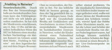 Wochenspiegel 05.05.