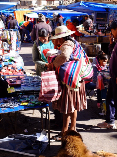 Mercado de mineros Potosí