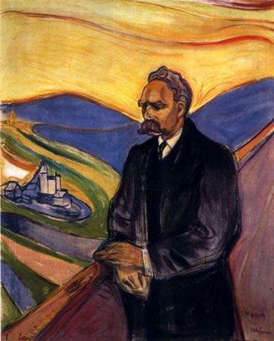 Ritratto realizzato da Munch