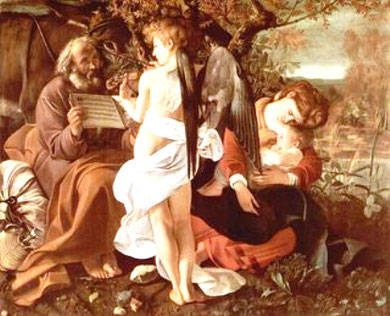 CARAVAGGIO - Angelo musicista