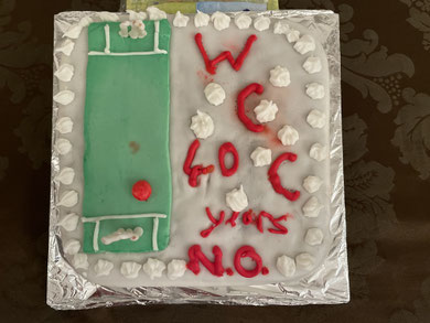 WCC 40th Anniversary cake (created by Ann Goddard)