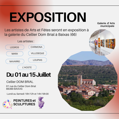 artiste peintre de arts et fêtes Bernard Legros