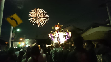 大杉神輿渡御：投稿@冨永明彦さん