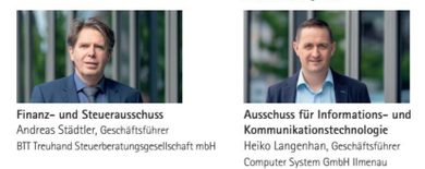 Heiko Langenhan wird im Ausschuss Informations- und Kommunikationstechnologie mitarbeiten, Adreas Städtler im Ausschuss Finanzen und Steuern. 