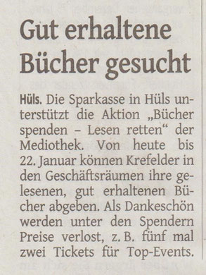 Westdeutsche Zeitung, 18. Januar 2016