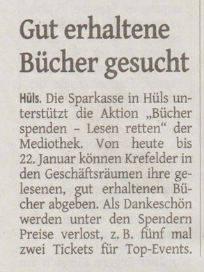 Westdeutsche Zeitung, 18. Januar 2016