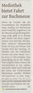 Westdeutsche Zeitung, 13. Juni 2016