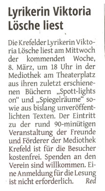 Westdeutsche Zeitung, 4. März 2023