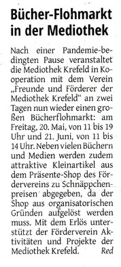 Westdeutsche Zeitung, 18. Mai 2022
