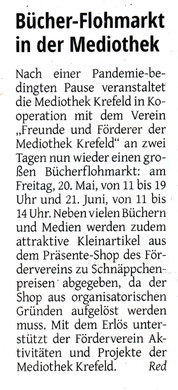 Westdeutsche Zeitung, 18. Mai 2022