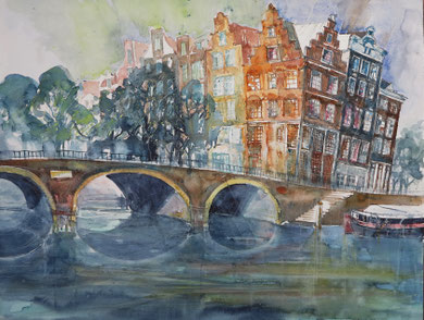 Amsterdam_Brouwersgracht_50x65 cm_11-2016