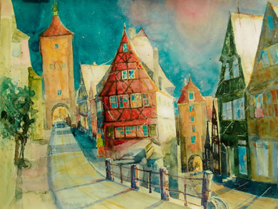 Stadttore_Rothenburg o.d. Tauber_50x60 cm