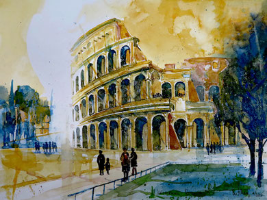 Rom_Kolosseum_36x48 cm