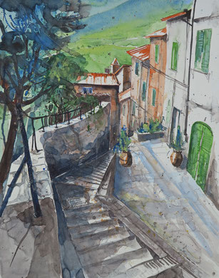 Toskana_Cetona 3_Aquarell 50x65 cm_7-2016